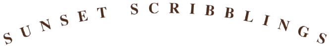Sunset Scribblings